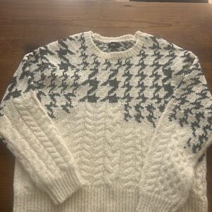 Line The Label Houndstooth sweater